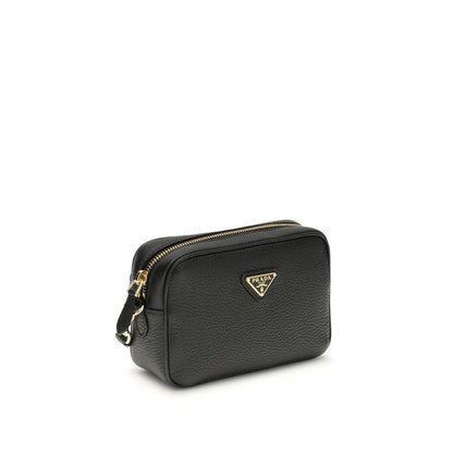 Prada bag - Black Calf Leather Bos Taurus Shoulder Bag