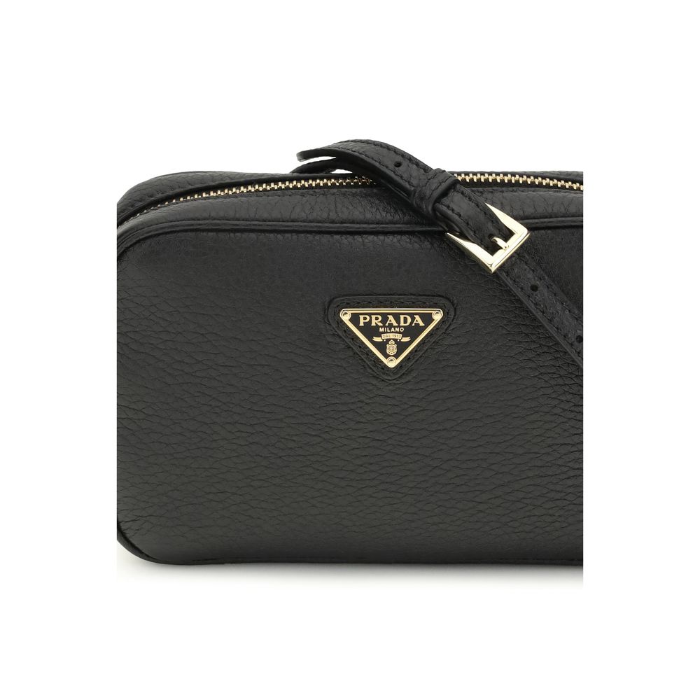 Prada bag - Black Calf Leather Bos Taurus Shoulder Bag