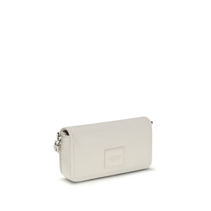 Marc Jacobs laukku White Calf Leather Bos Taurus Shoulder Bag