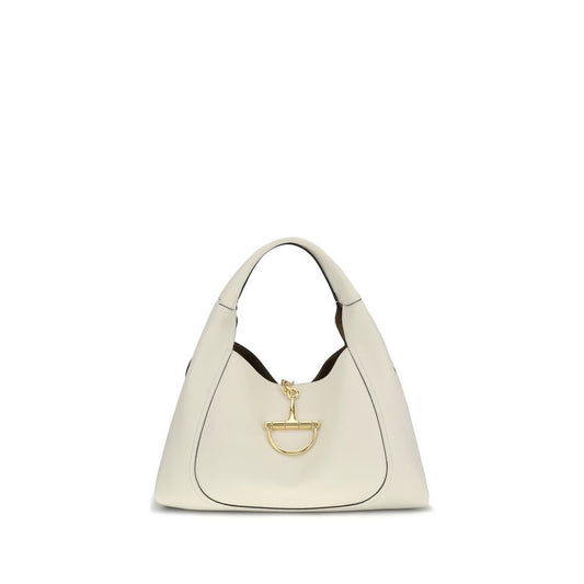Gucci Handbag - White Calf Leather Bos Taurus Shoulder Bag