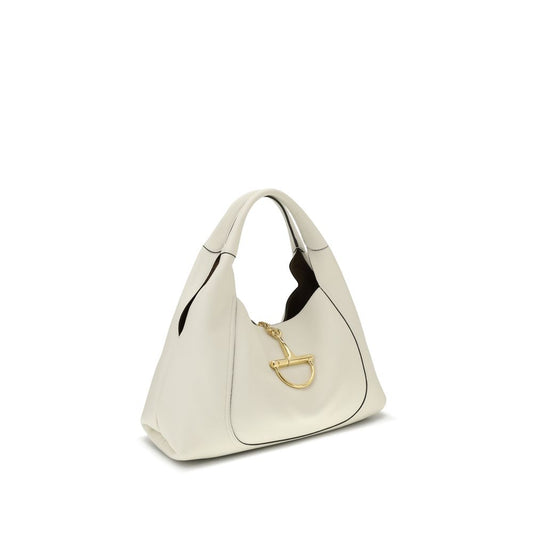 Gucci Handbag - White Calf Leather Bos Taurus Shoulder Bag