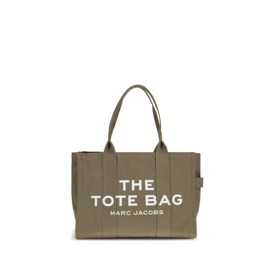 Marc Jacobs laukku Large Green Cotton Shoulder Bag