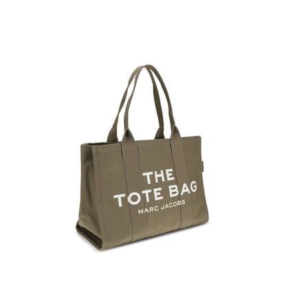 Marc Jacobs laukku Large Green Cotton Shoulder Bag