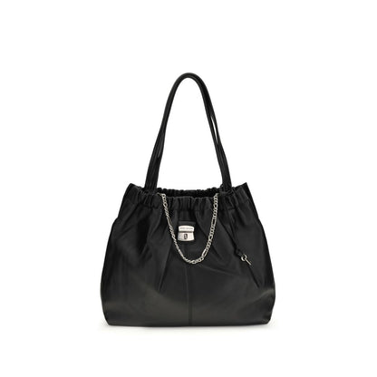 Marc Jacobs Black Lamb Ovis Aries Aries Shoulder Bag