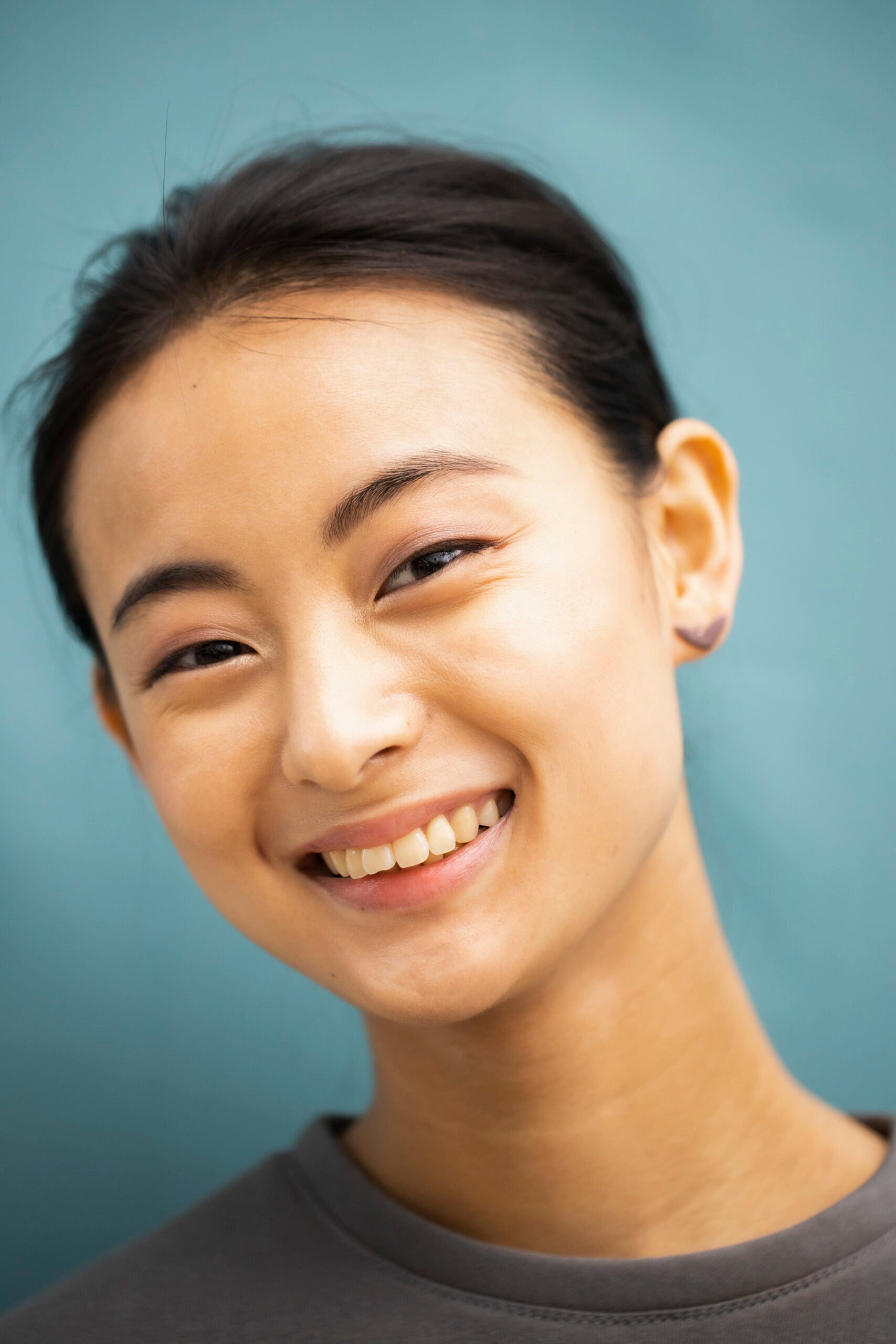 Earrings Vola - Purple