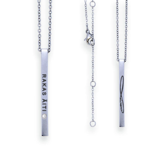 Necklace with Pendant - RAKAS ÄITI (Fin)