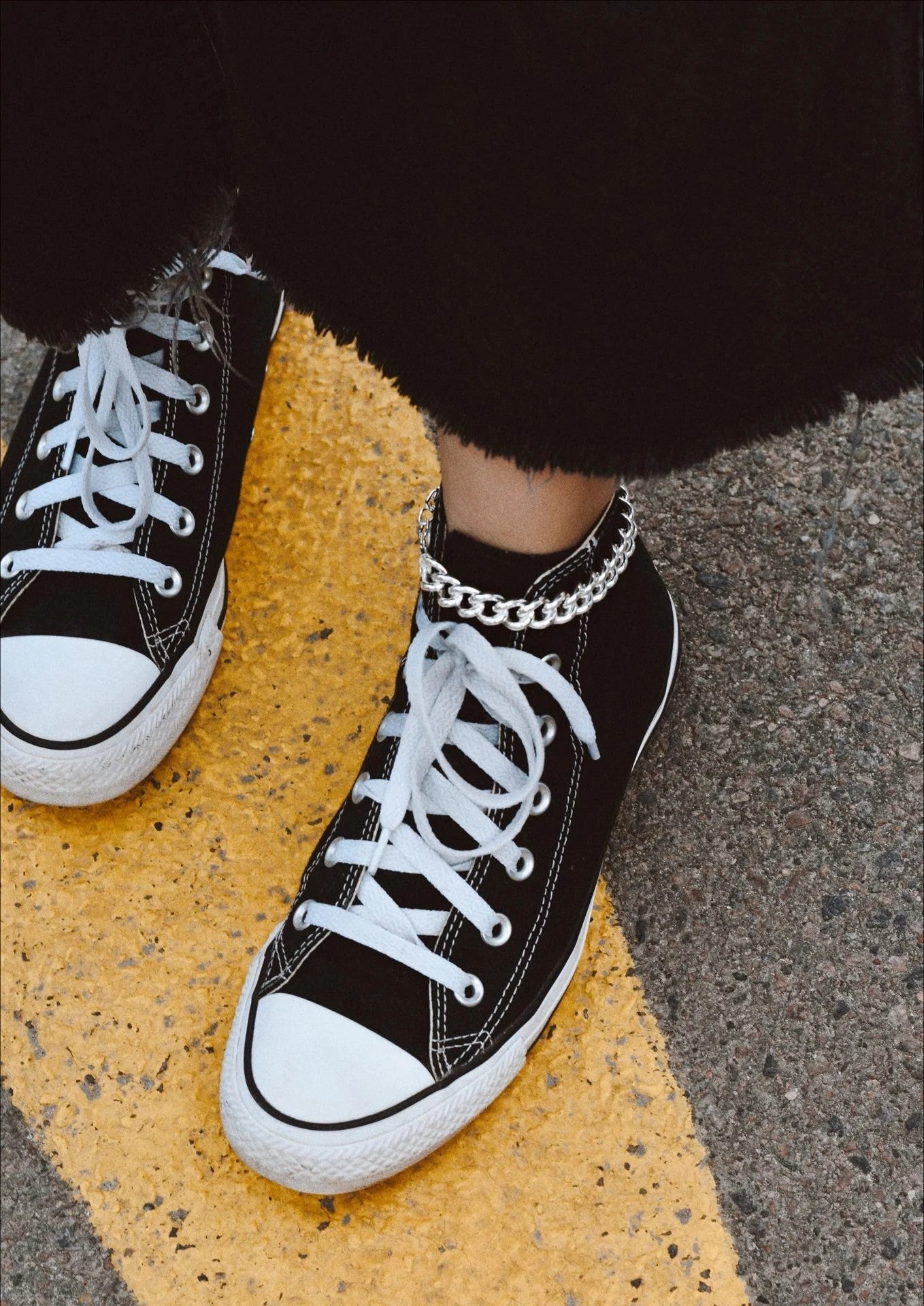 Anchor Anklet Silver