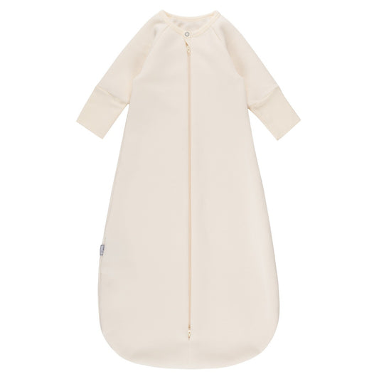 Baby Swaddle and Sleeping Bag 1.0 TOG – White, 6–24 Months