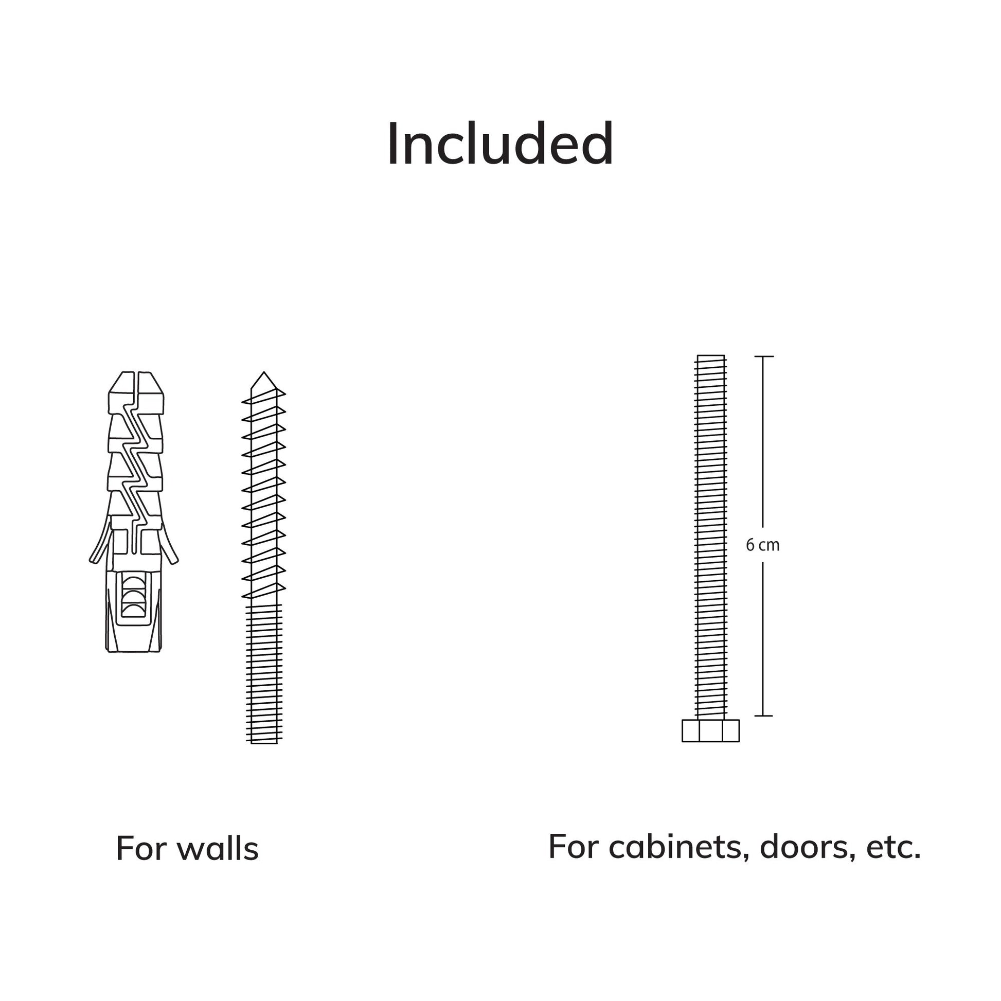 Beech Wood & Ceramic Wall Hook / Knob - White Sand