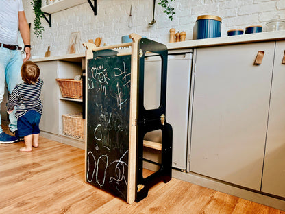 4in1 Creative Tower with Blackboard And Slide