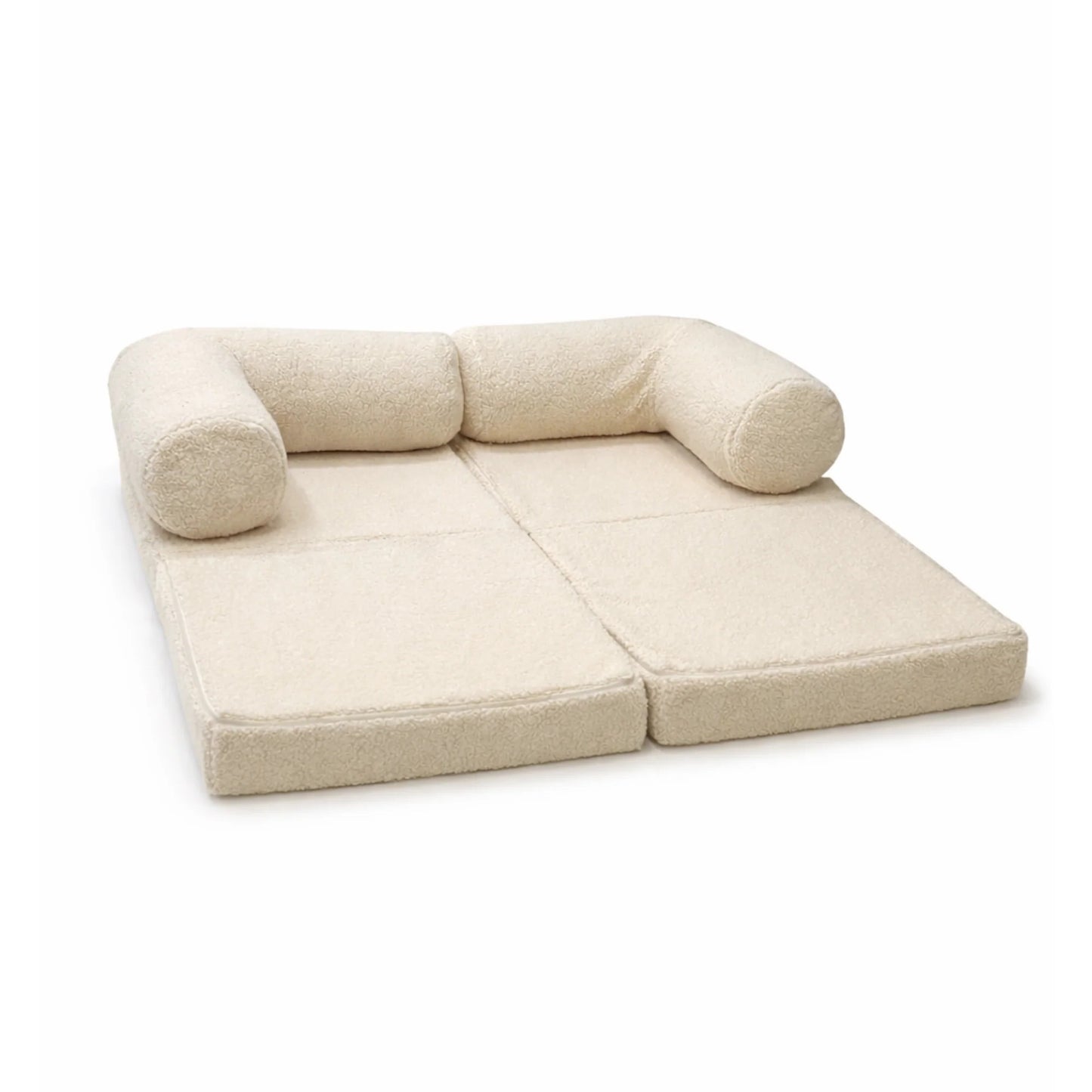 HoneyHug Soft Modular Sofa for Children – Teddy Cream