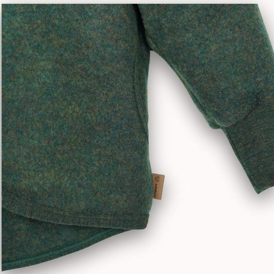 Lambie Cloud Pine Merino Wool Jacket