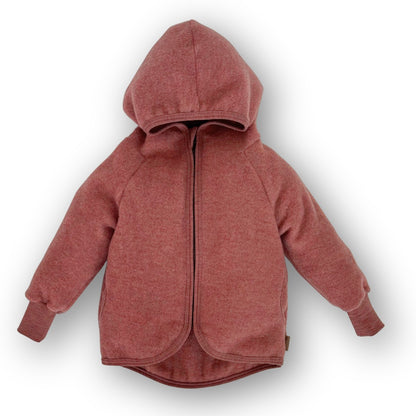 Lambie Cloud Rosewood Merino Wool Jacket