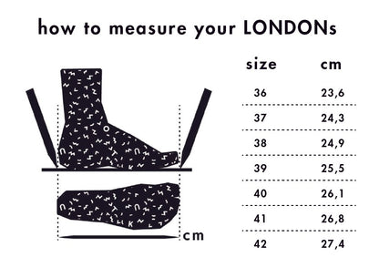 London - Classic shoes in the TOKU style - Lilac