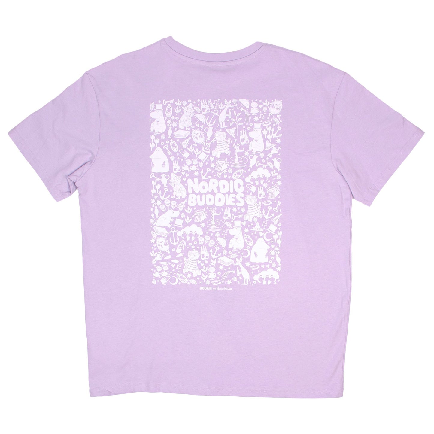 Moomin Heavy Unisex T-shirt - Lilac