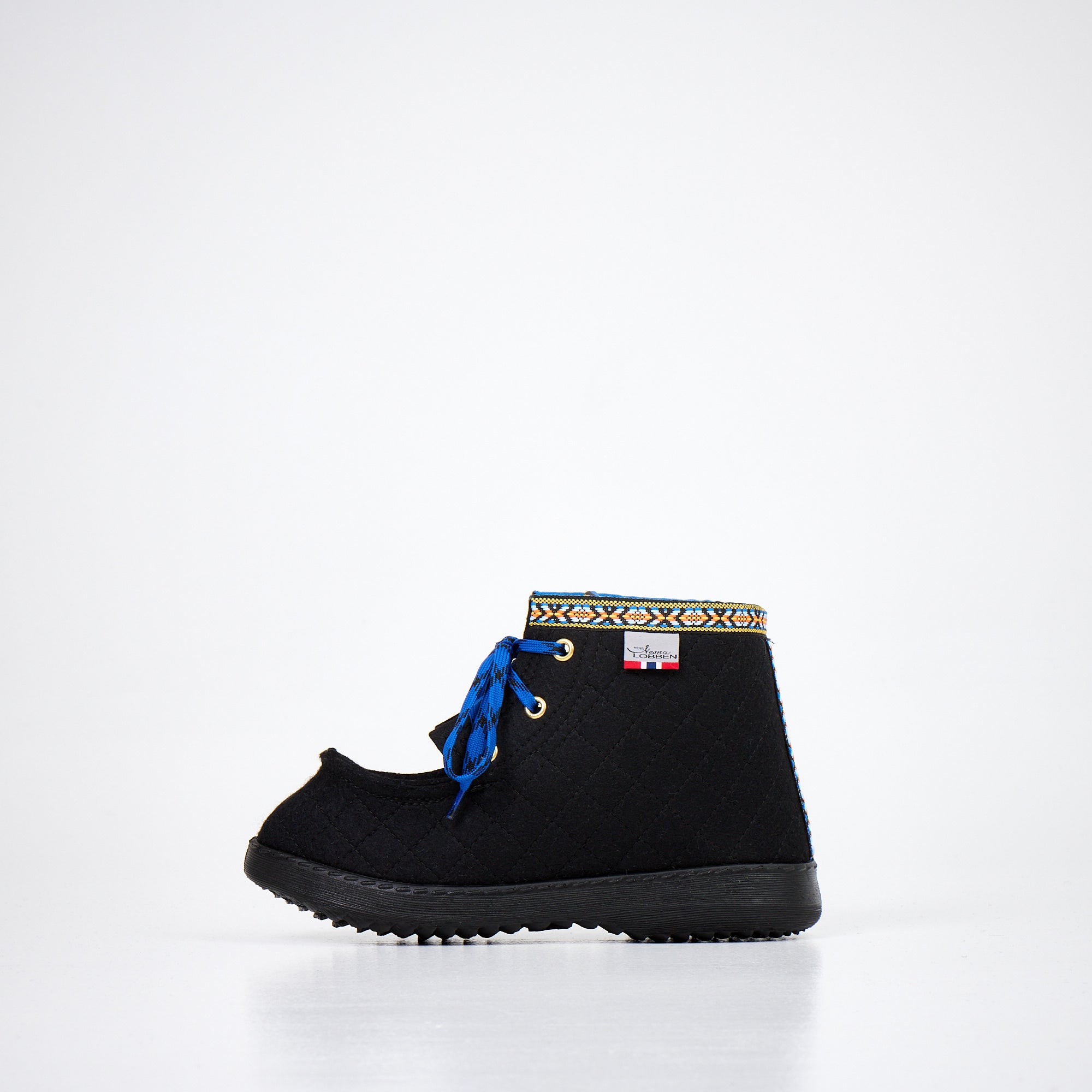 Nesna Lobben black felt shoes – Naiselle.fi