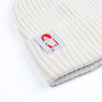Red Cross Beanie for Adults - White