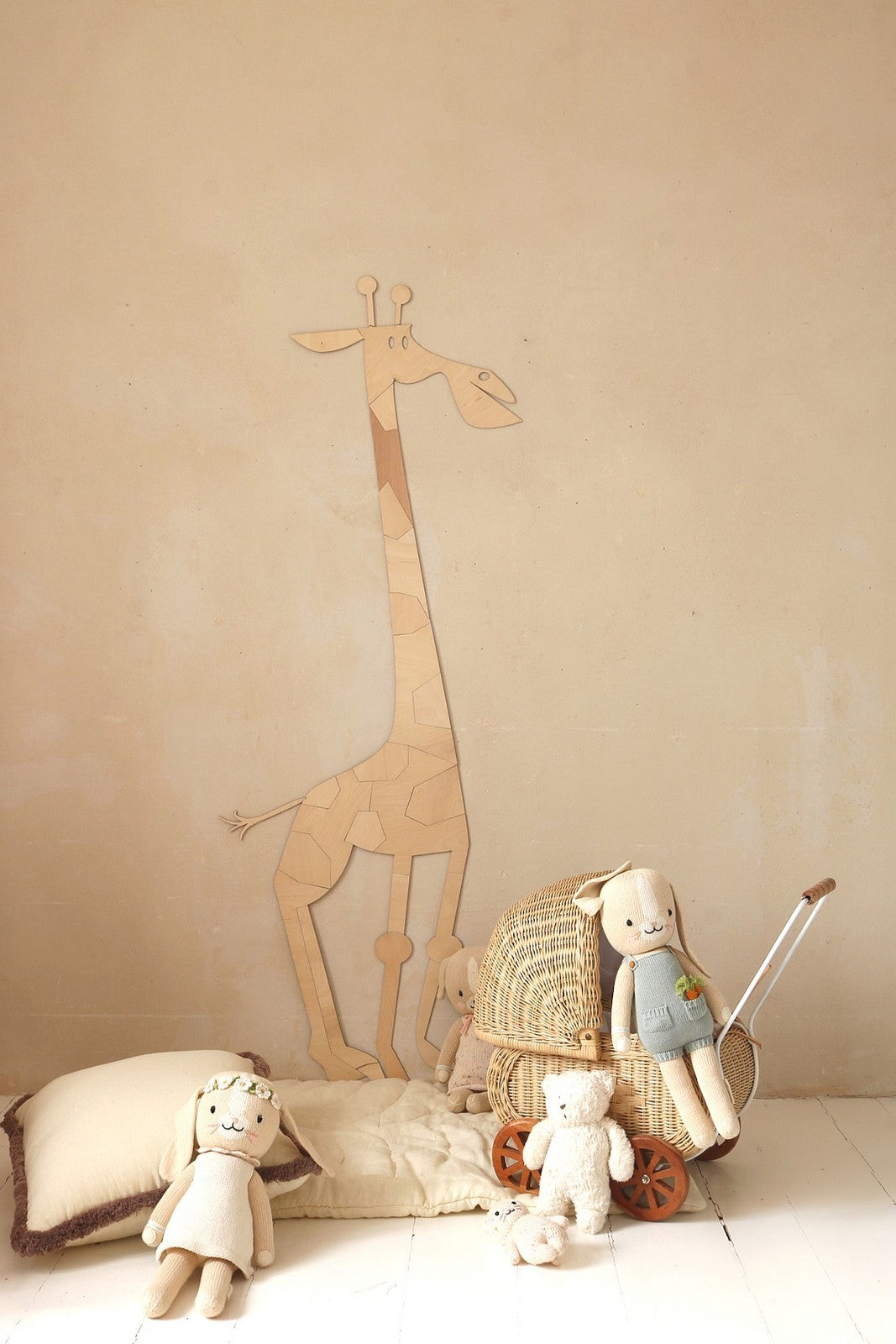 Safari Giraffe – Wooden Wall Decoration