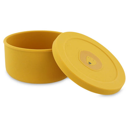 Silicone Snack Container with Lid - Mr. Lion