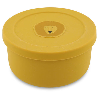 Silicone Snack Container with Lid - Mr. Lion