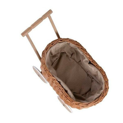Wicker Toy Trailer 